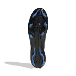 adidas F50 Hyperfast League Gras Voetbalschoenen (FG) Zwart Zwart Blauw