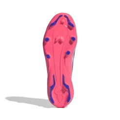 adidas F50 Hyperfast League Gras Voetbalschoenen (FG) Kids Wit Paars Roze