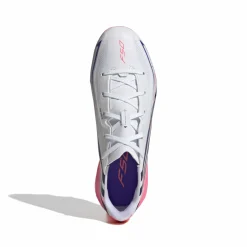 adidas F50 Hyperfast League Gras Voetbalschoenen (FG) Kids Wit Paars Roze