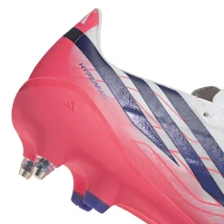 adidas F50 Hyperfast League IJzeren-Nop Voetbalschoenen (SG) Wit Paars Roze