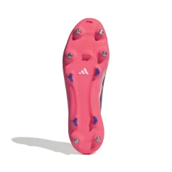 adidas F50 Hyperfast League IJzeren-Nop Voetbalschoenen (SG) Wit Paars Roze