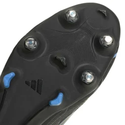 adidas F50 Hyperfast League IJzeren-Nop Voetbalschoenen (SG) Zwart Zwart Blauw
