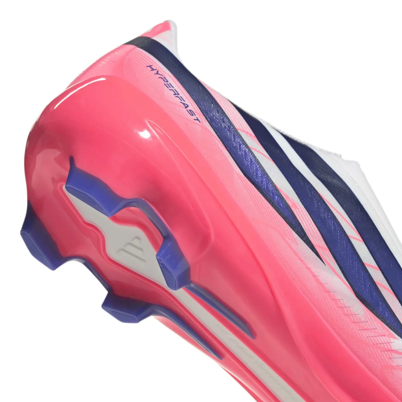 adidas F50 Hyperfast League Veterloze Gras Voetbalschoenen (FG) Wit Paars Roze