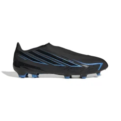 adidas F50 Hyperfast League Veterloze Gras Voetbalschoenen (FG) Zwart Zwart Blauw