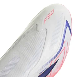 adidas F50 Hyperfast League Veterloze Kunstgras Voetbalschoenen (AG) Wit Paars Roze