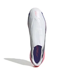adidas F50 Hyperfast League Veterloze Kunstgras Voetbalschoenen (AG) Wit Paars Roze