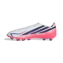 adidas F50 Hyperfast League Veterloze Kunstgras Voetbalschoenen (AG) Wit Paars Roze