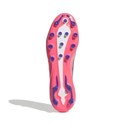 adidas F50 Hyperfast League Veterloze Kunstgras Voetbalschoenen (AG) Wit Paars Roze