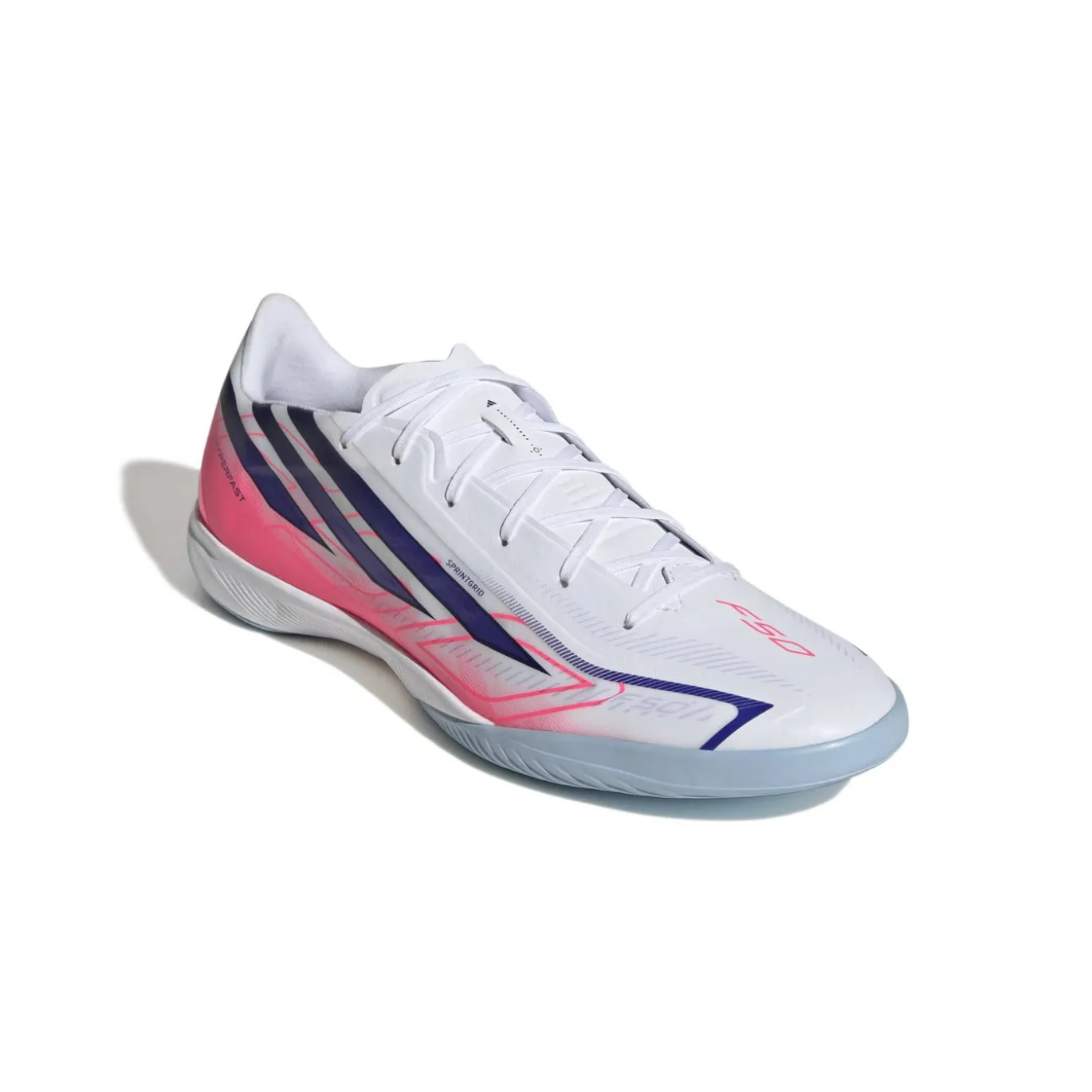 adidas F50 Hyperfast League Zaalvoetbalschoenen (IN) Wit Paars Roze
