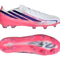 adidas F50 Hyperfast Pro Gras Voetbalschoenen (FG) Wit Paars Roze
