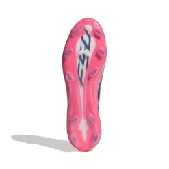adidas F50 Hyperfast Pro Veterloze Gras Voetbalschoenen (FG) Wit Paars Roze