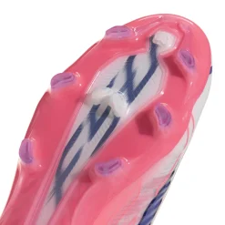 adidas F50 Hyperfast Pro Veterloze Gras Voetbalschoenen (FG) Wit Paars Roze