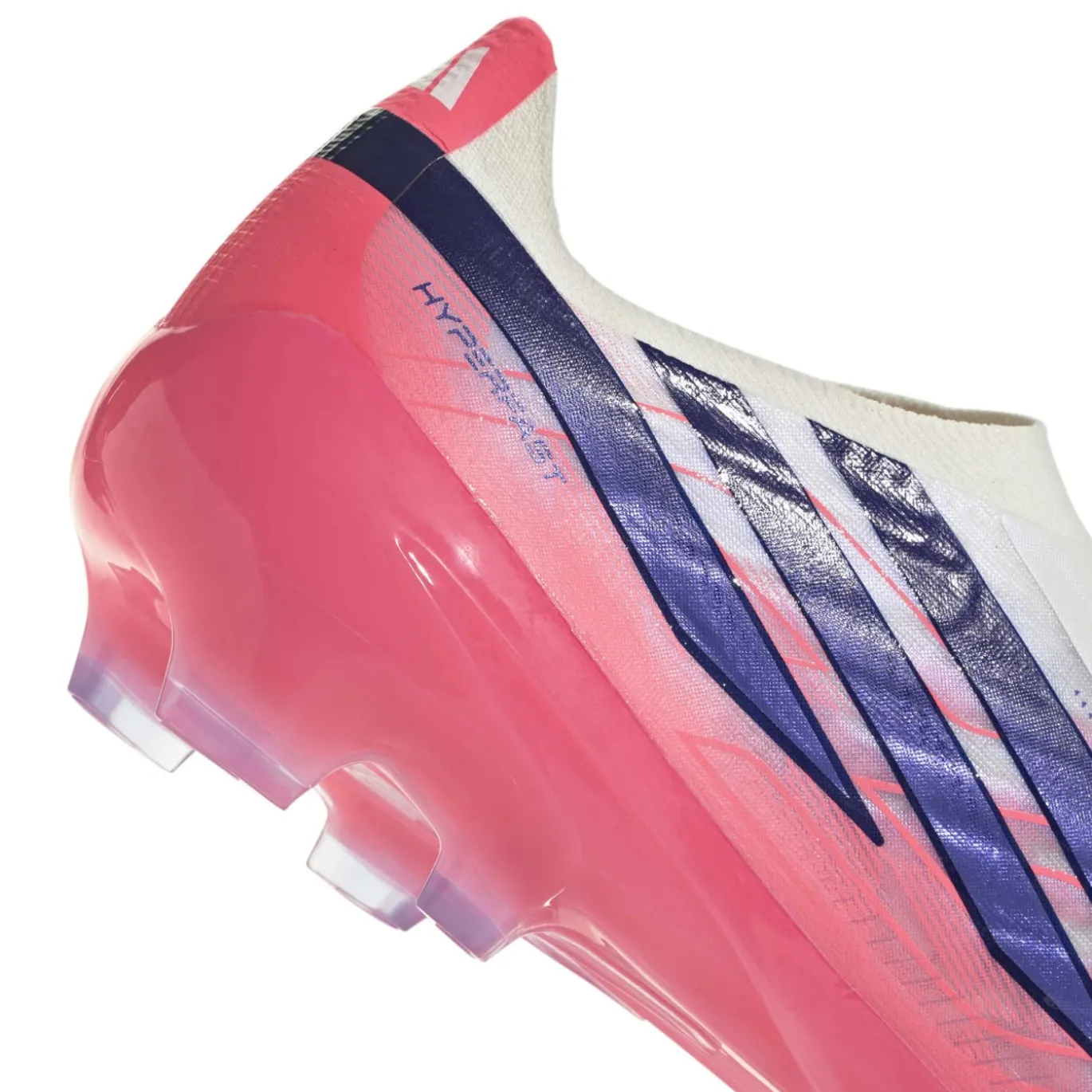 adidas F50 Hyperfast Pro Veterloze Gras Voetbalschoenen (FG) Wit Paars Roze