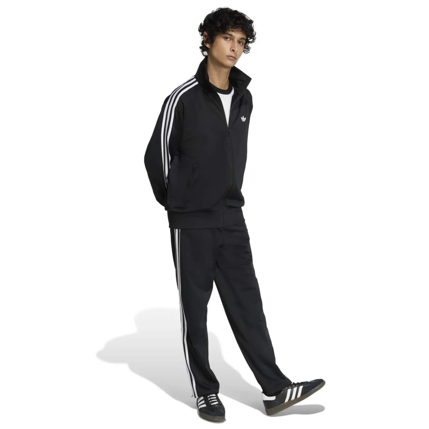 adidas Firebird Trainingsjack Zwart Wit