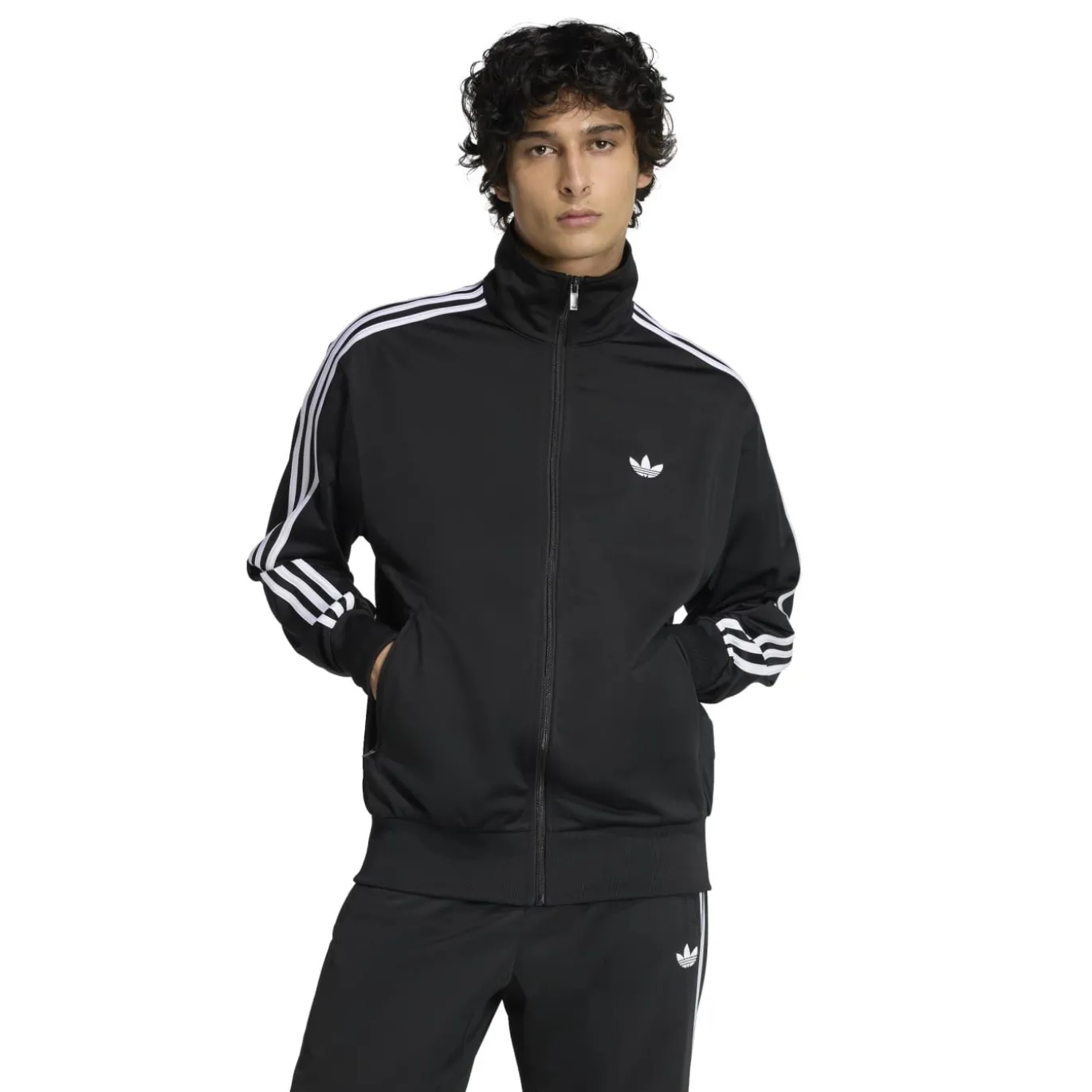 adidas Firebird Trainingspak Zwart Wit
