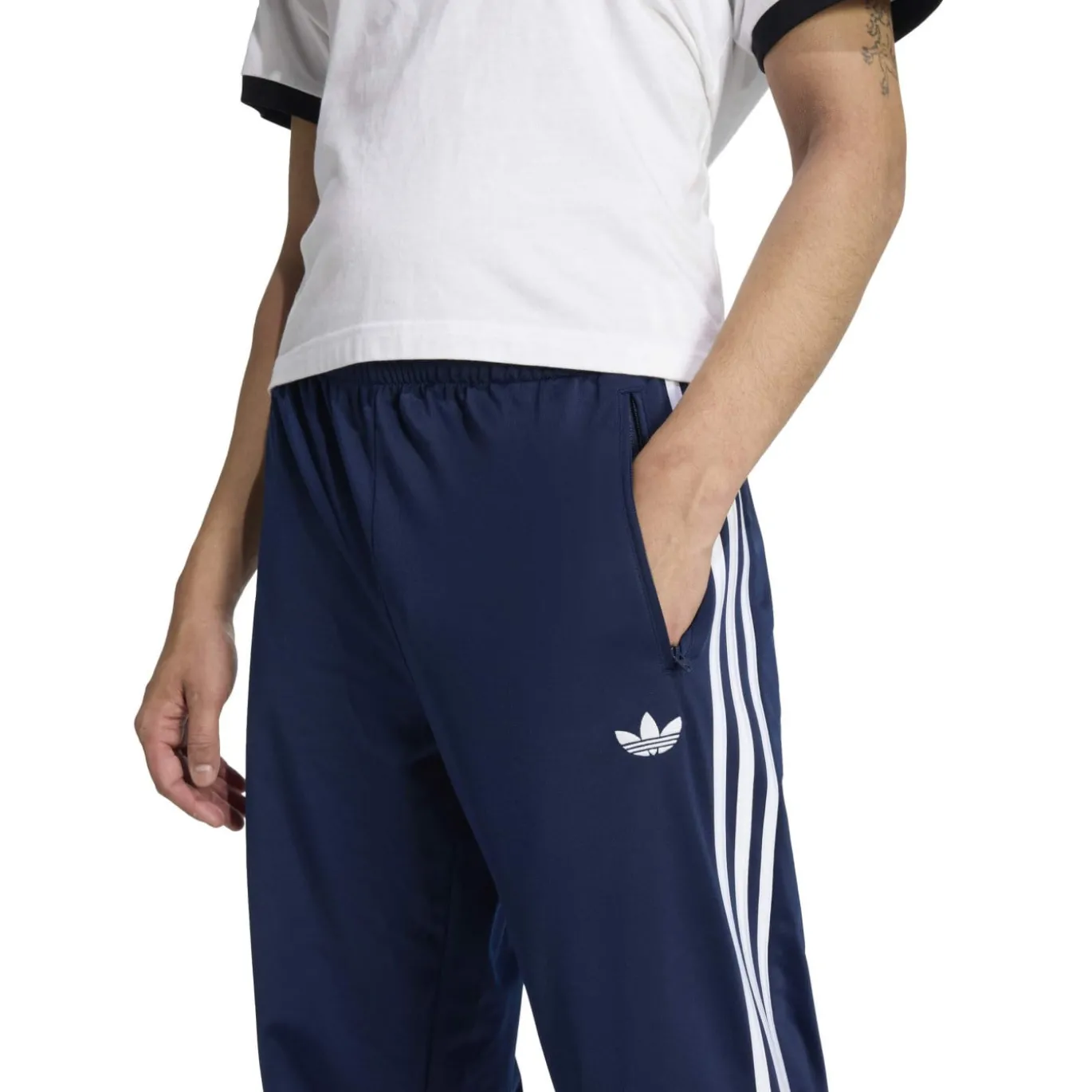 adidas Firebird Trainingspak Donkerblauw Wit