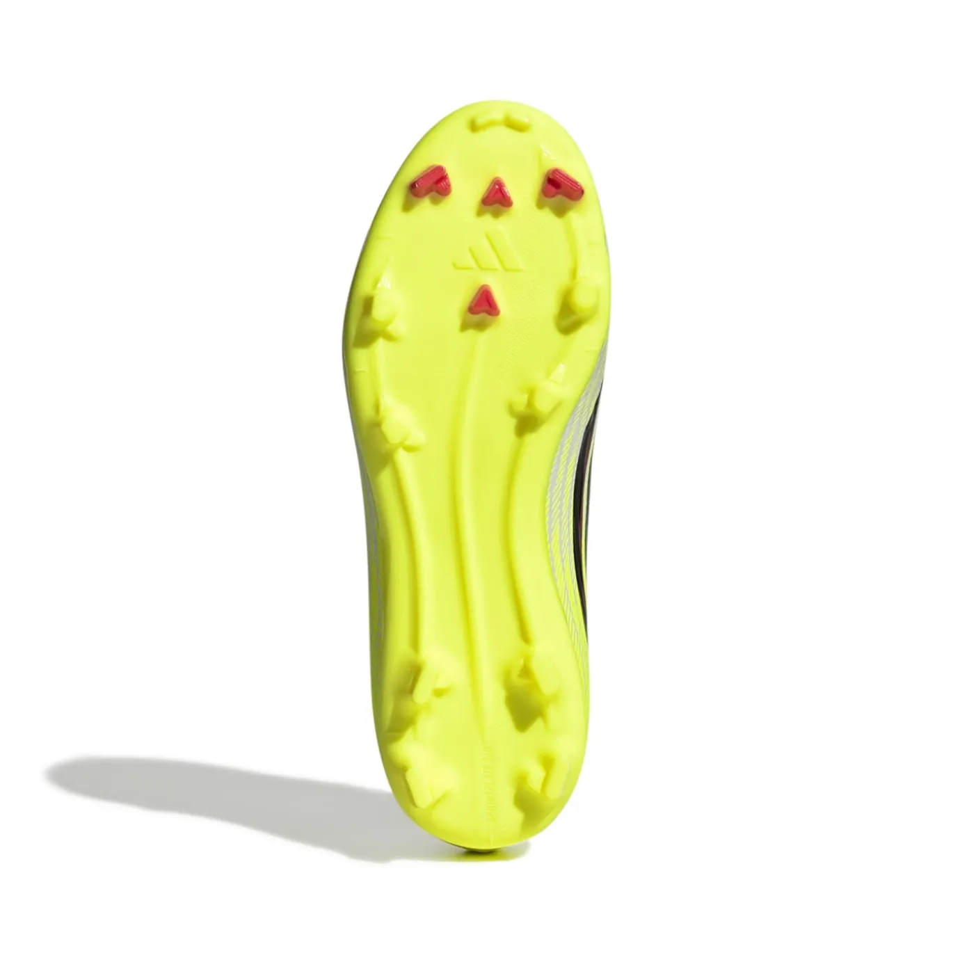 adidas F50 League Gras / Kunstgras Voetbalschoenen (MG) Kids Neongeel Zwart Rood
