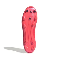 adidas F50 League Gras / Kunstgras Voetbalschoenen (MG) Felrood Zwart Zilver