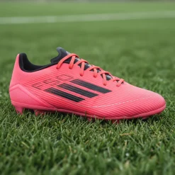 adidas F50 League Gras / Kunstgras Voetbalschoenen (MG) Felrood Zwart Zilver