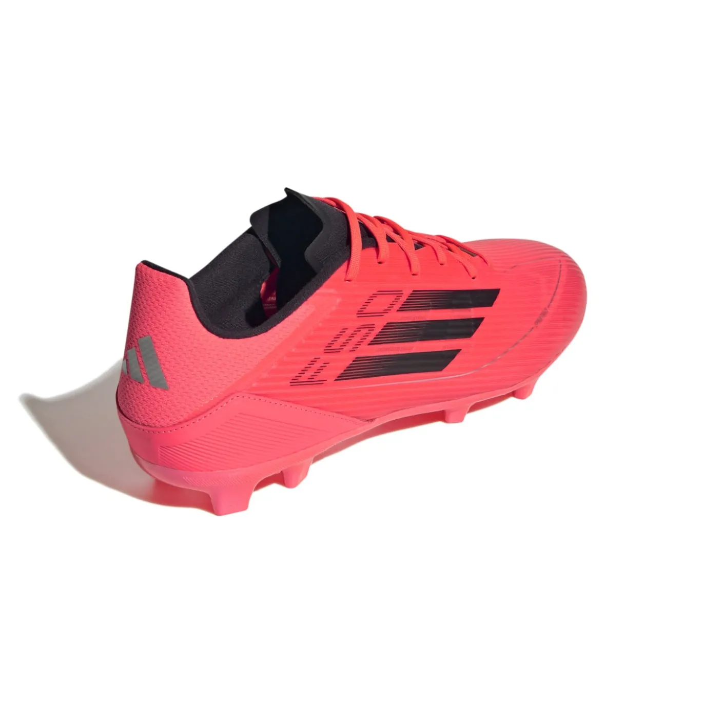 adidas F50 League Gras / Kunstgras Voetbalschoenen (MG) Felrood Zwart Zilver