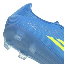 adidas F50 League Gras / Kunstgras Voetbalschoenen (MG) Blauw Neongeel