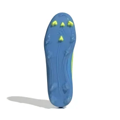 adidas F50 League Gras / Kunstgras Voetbalschoenen (MG) Blauw Neongeel