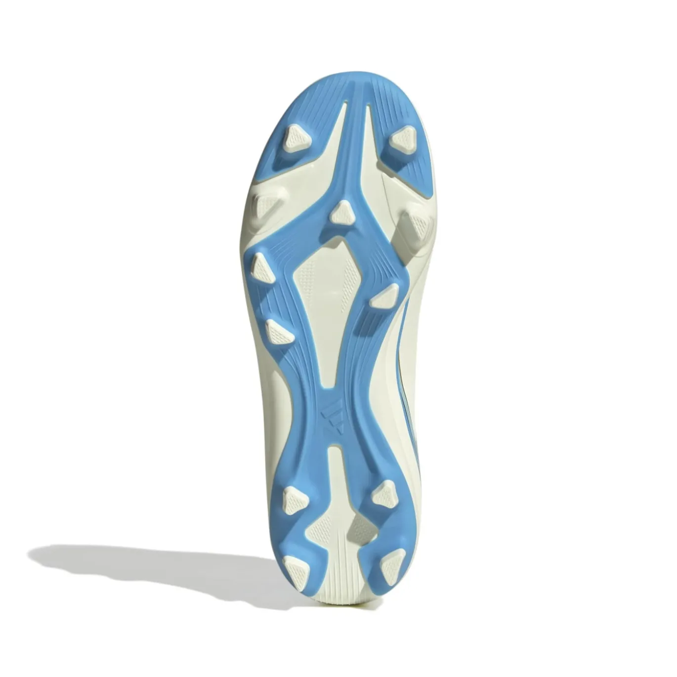 adidas F50 Messi Club Gras / Kunstgras Voetbalschoenen (MG) Kids Wit Lichtblauw Goud