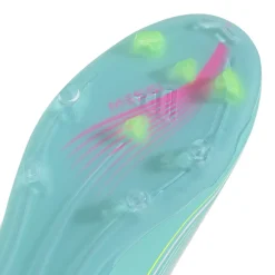 adidas F50 Messi Elite Gras Voetbalschoenen (FG) Kids Wit Turquoise Roze