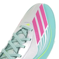 adidas F50 Messi Elite Gras Voetbalschoenen (FG) Kids Wit Turquoise Roze