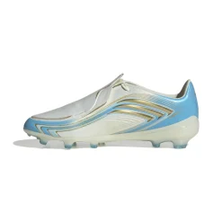 adidas F50 Messi Elite Gras Voetbalschoenen (FG) Kids Wit Lichtblauw Goud