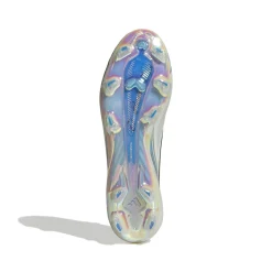 adidas F50 Messi Elite Gras Voetbalschoenen (FG) Wit Lichtblauw Goud
