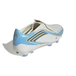 adidas F50 Messi Elite Gras Voetbalschoenen (FG) Wit Lichtblauw Goud