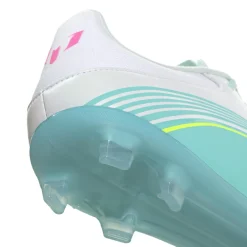 adidas F50 Messi League Gras / Kunstgras Voetbalschoenen (MG) Wit Turquoise Roze