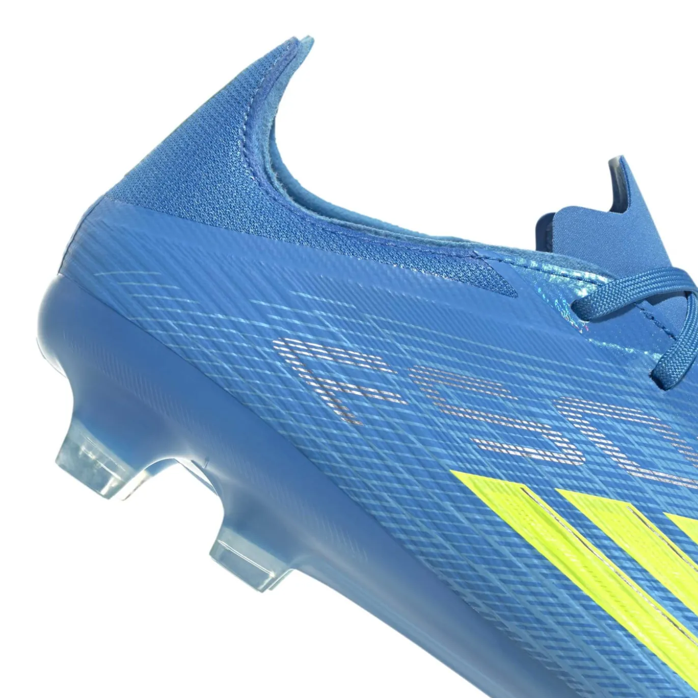 adidas F50 Pro Gras Voetbalschoenen (FG) Blauw Neongeel