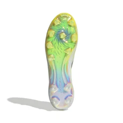 adidas F50 Sparkfusion Elite Gras / Kunstgras Voetbalschoenen (MG) Dames Wit Grijs Neongeel