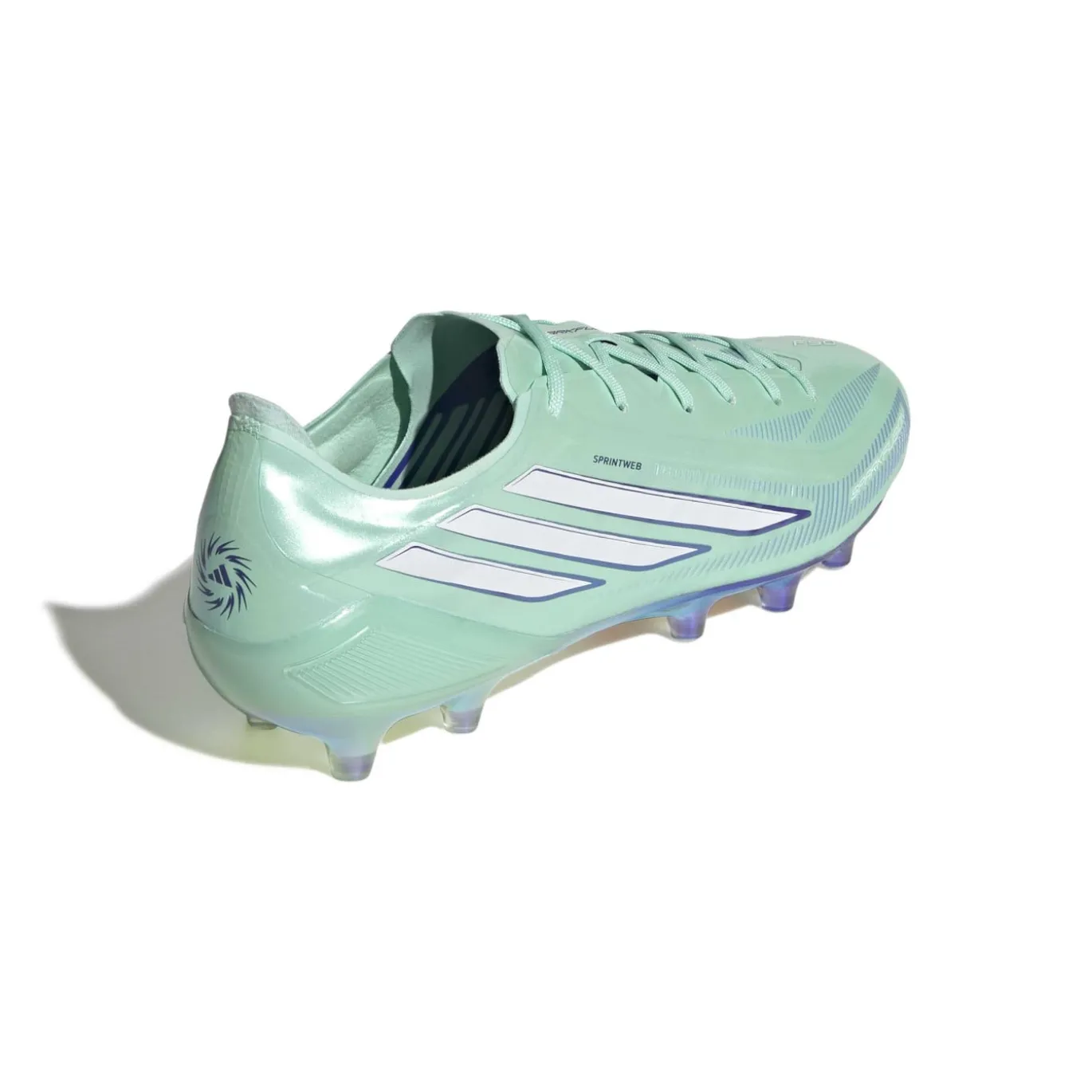 adidas F50 Sparkfusion Elite Gras / Kunstgras Voetbalschoenen (MG) Dames Mintgroen Wit Blauw