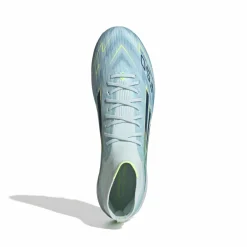 adidas F50 Sparkfusion Elite Gras / Kunstgras Voetbalschoenen (MG) Dames Lichtblauw Donkerblauw Neongeel
