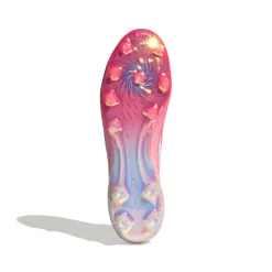 adidas F50 Sparkfusion Elite Mid Gras Voetbalschoenen (FG) Dames Roze Wit