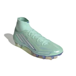 adidas F50 Sparkfusion Elite Mid Gras / Kunstgras Voetbalschoenen (MG) Dames Mintgroen Wit Blauw