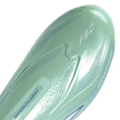 adidas F50 Sparkfusion Elite Veterloze Gras / Kunstgras Voetbalschoenen (MG) Dames Mintgroen Wit Blauw