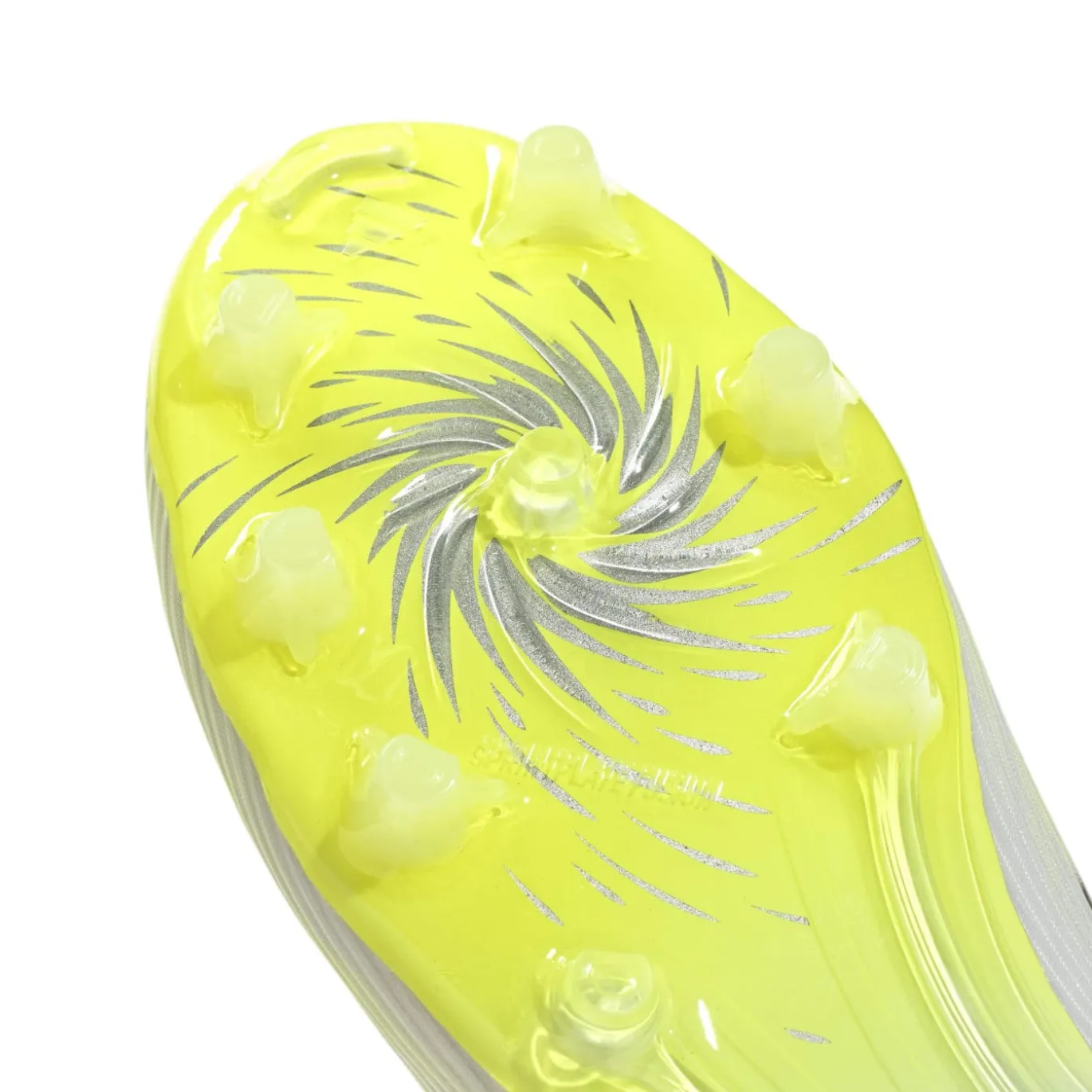 adidas F50 Sparkfusion League Gras / Kunstgras Voetbalschoenen (MG) Dames Wit Grijs Neongeel