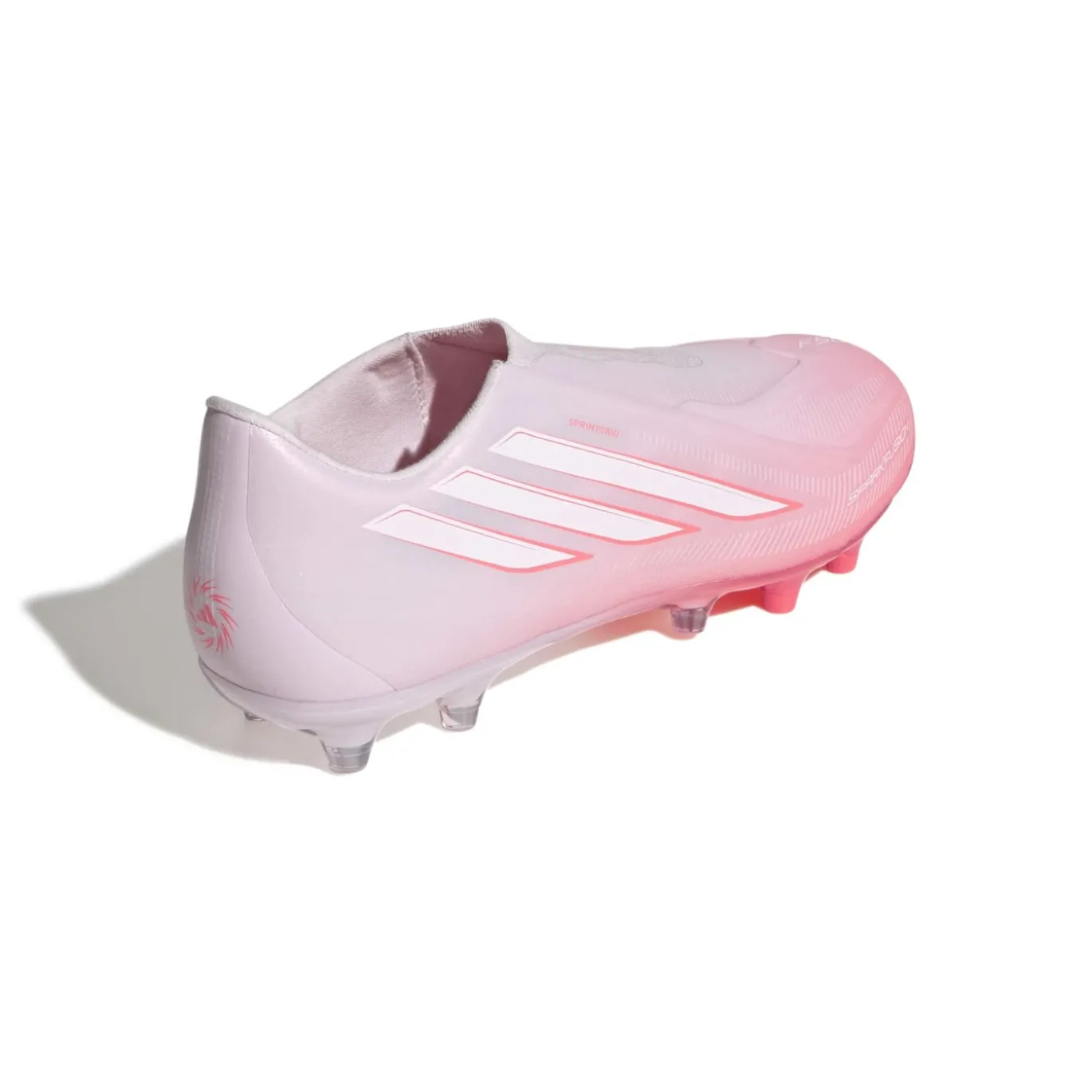 adidas F50 Sparkfusion League Veterloze Gras / Kunstgras Voetbalschoenen (MG) Dames Roze Wit