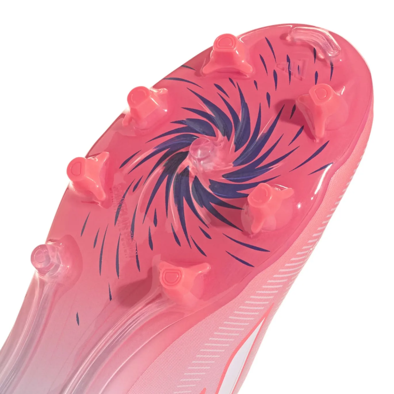 adidas F50 Sparkfusion League Veterloze Gras / Kunstgras Voetbalschoenen (MG) Dames Roze Wit
