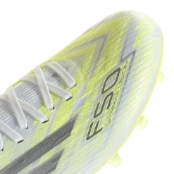 adidas F50 Sparkfusion Pro Gras / Kunstgras Voetbalschoenen (MG) Dames Wit Grijs Neongeel