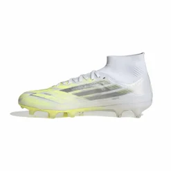 adidas F50 Sparkfusion Pro Gras / Kunstgras Voetbalschoenen (MG) Dames Wit Grijs Neongeel