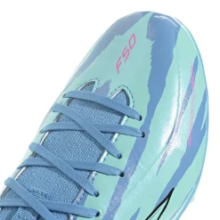 adidas F50 Sparkfusion Trinity League Gras / Kunstgras Voetbalschoenen (MG) Kids Blauw Felblauw Felroze