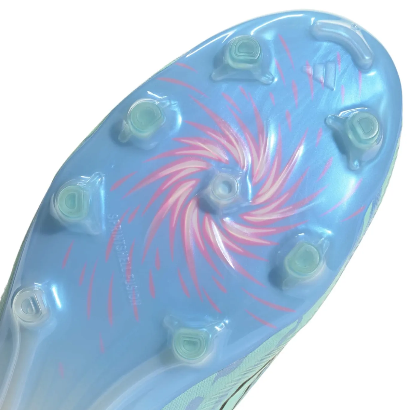 adidas F50 Sparkfusion Trinity Pro Gras / Kunstgras Voetbalschoenen (MG) Dames Blauw Felblauw Felroze