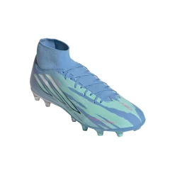 adidas F50 Sparkfusion Trinity League Gras / Kunstgras Voetbalschoenen (MG) Dames Blauw Felblauw Felroze