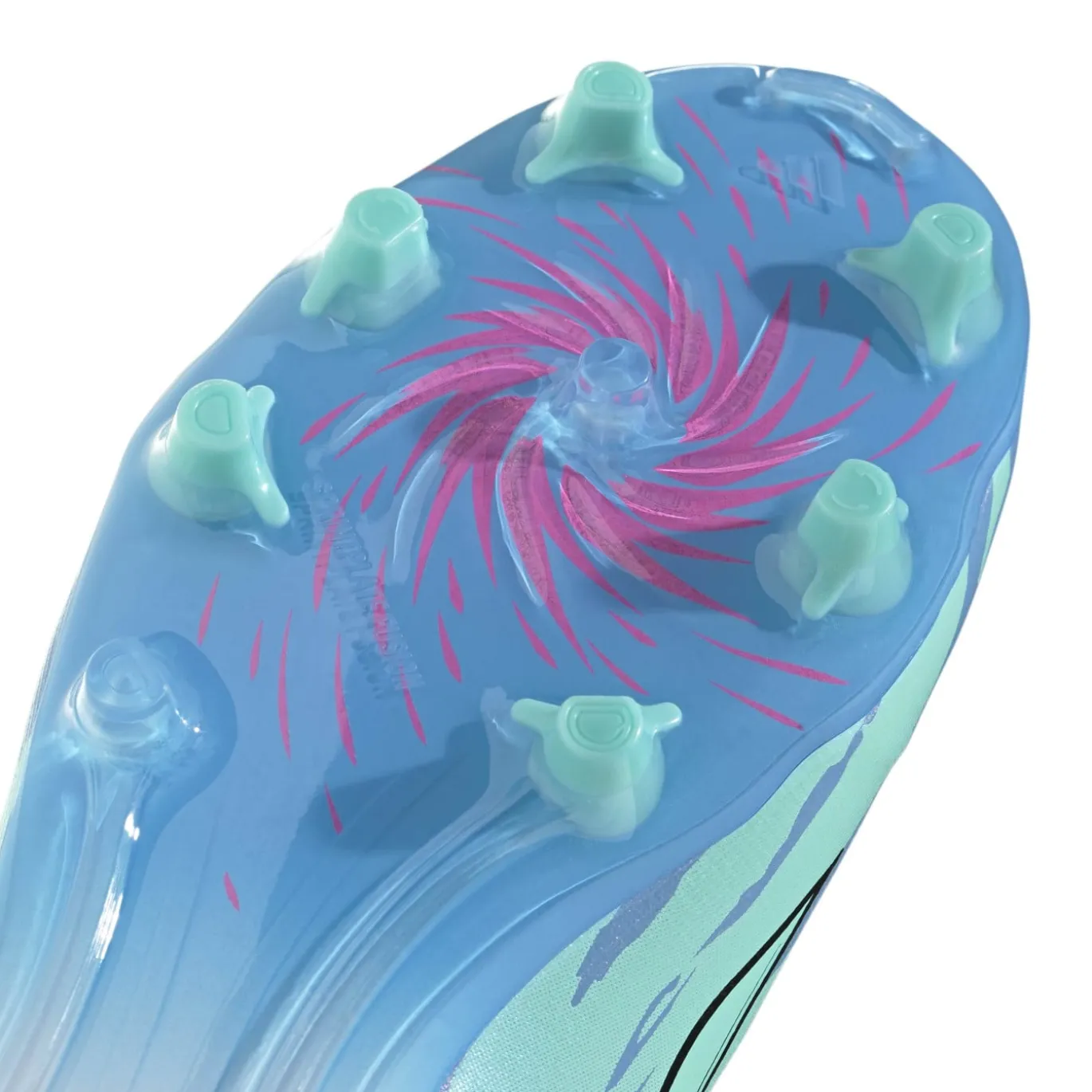 adidas F50 Sparkfusion Trinity League Gras / Kunstgras Voetbalschoenen (MG) Dames Blauw Felblauw Felroze
