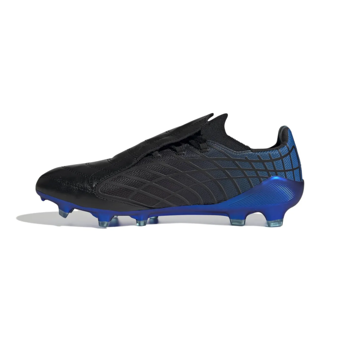 adidas F50 Spider Elite Gras Voetbalschoenen (FG) Zwart Blauw